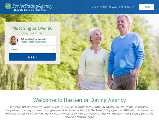 Senior Dating Agency Logo