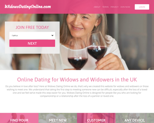 Widows Dating Online