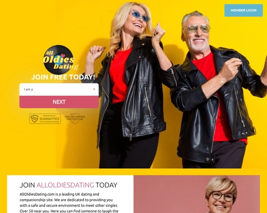 All Oldies Dating Logo