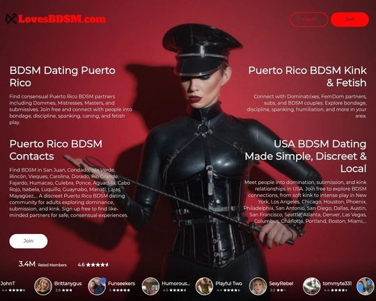 Puerto Rico BDSM Kink Dating Logo